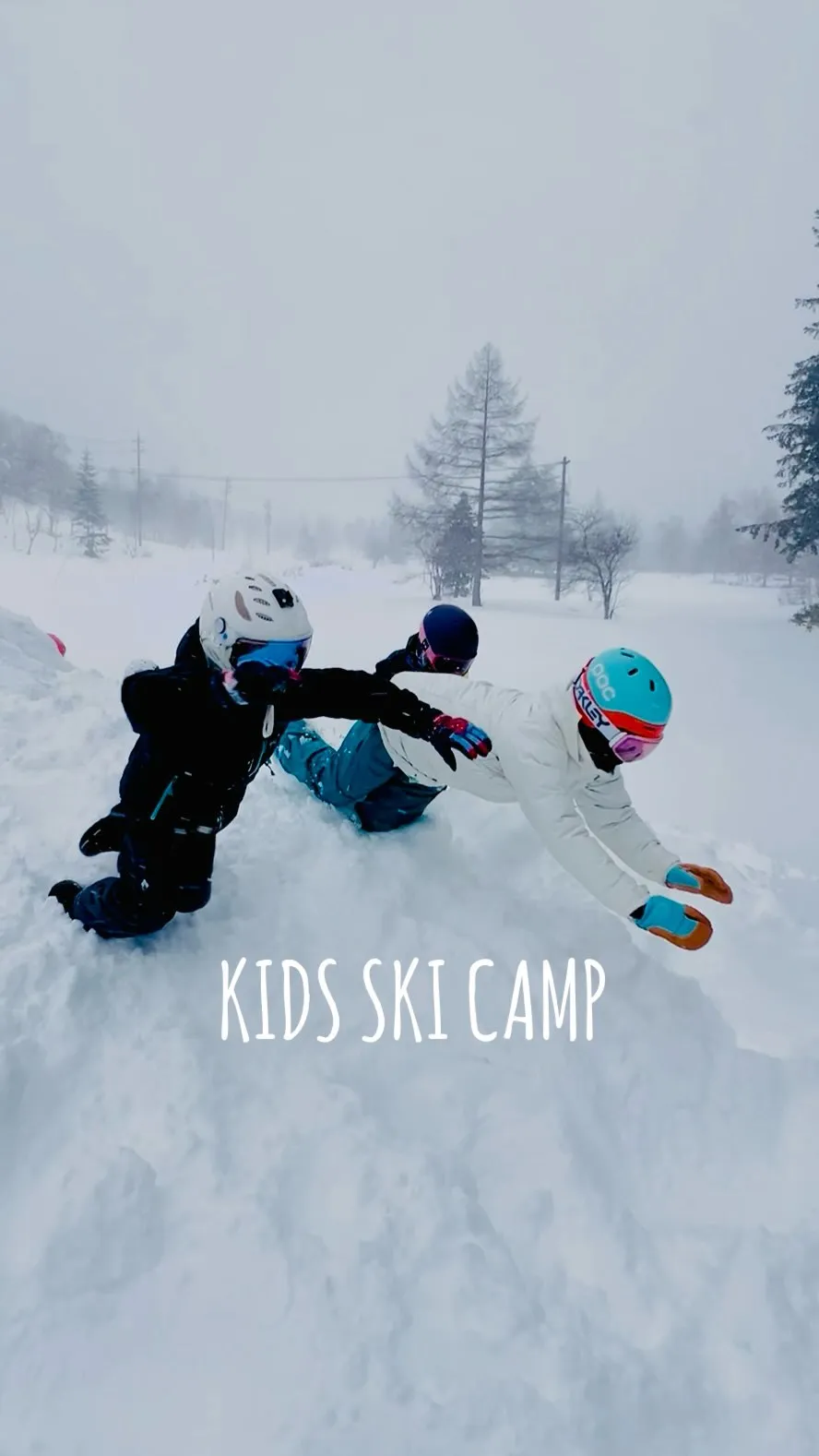 KIDS SNOW CAMP！！！
